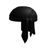 Black Side Tied Durag