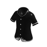 Black Silk Pajama Shirt