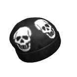 💀Black Skull Beanie Emo Grunge Y2k Vamp Aesthetic