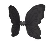 Black Sparkly Fairy Wings