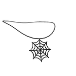 Black Spider Web Necklace (3.0)