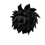 Black Spiky Boy Hair