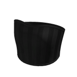 Black Striped Tube Top