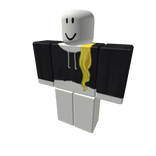 Black sweater w blonde extention