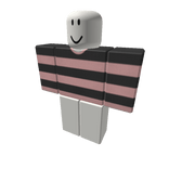 Black sweater w/ Pink stripes