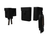 Black Tactical Pouches