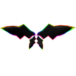 Black Tech Neon wings