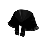 Black Tied Lace Shawl