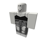 black top ripped jeans vamp emo grunge halloween