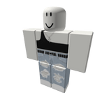 black top w designer jeans