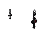 Black Victorian Earrings