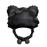 Black Winter Bear Hat