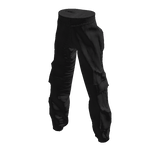 Black Y2K Cargo Pants