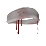 Blind Fold Bandage With Blood Tears