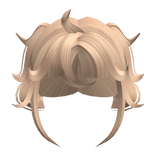 Blonde Adorable Swirled Pigtails