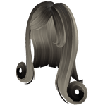 Blonde and Black Elegant coiled hair