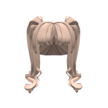 Blonde Anime Princess Ponytails