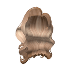 Blonde Curly Long Hair