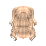 Long Wavy Pigtails in Blonde - Roblox