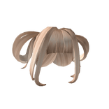 Blonde Double Looped Pigtails