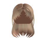 Blonde Fairy Ponytail With Curly Bangs