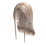 Blonde Flowy Hair w/ Front Braids