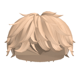 Blonde Fluffy Messy Boy Hair