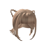 Blonde Kawaii Pigtails w/ Cat Ears