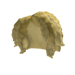 Blonde Medium Curly Hair