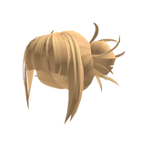 Blonde Messy Anime Hair Buns [Anime Head Only]