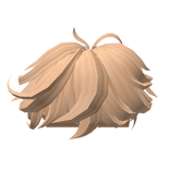 Blonde Messy Fluffy Hair