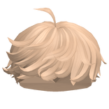 Blonde Messy Side Swoop