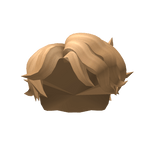 Blonde Messy Wavy Hair