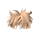 Blonde Pierced Horn Hairstyle