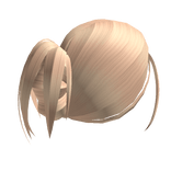 Blonde Pinned Y2K Bun