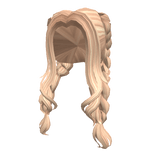 Blonde School Braids