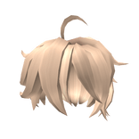 Blonde Short Messy Anime Hair