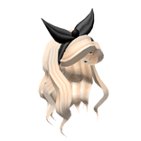 Blonde Wavy Bandana Hair