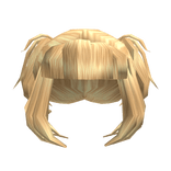 Blonde Wavy Pigtails