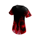 🔥 Blood Flame Long Shirt 🔥