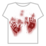 blood splatter hand print dead goth grunge core