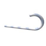 Blue & White Candy Cane