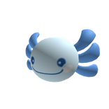 Blue Axolotl Head