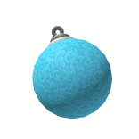 Blue Bauble Head