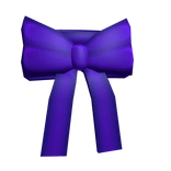 Blue Bow Collar