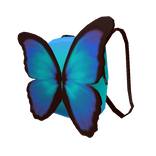Blue Butterfly Backpack
