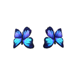 Blue Butterfly Clips