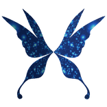 Blue Butterfly Wings