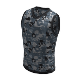 Blue Camo Sleeveless Shirt