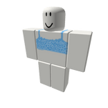 Blue cheetah print top 